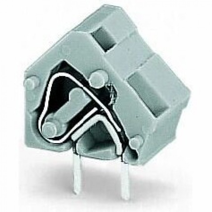 Наборная клемма на печатную плату WAGO CAGE CLAMP® шаг 10/10.16 мм 1-полюсная 1128981