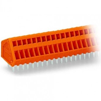 Клемма на печатную плату WAGO CAGE CLAMP® 6-полюсная шаг 2.54 мм 1129568