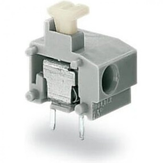 Наборная клемма на печатную плату WAGO Push-in CAGE CLAMP® 1-полюсная шаг 10/10.16 мм 1129762