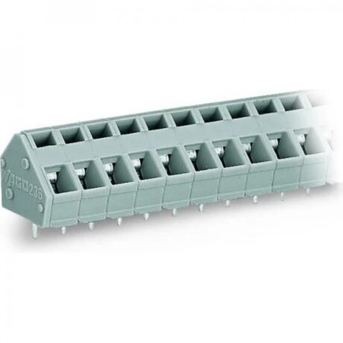 Клемма на печатную плату WAGO CAGE CLAMP® 9-полюсная шаг 5/5.08 мм 1129776