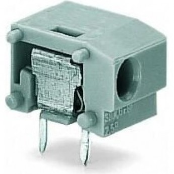 Наборная клемма на печатную плату WAGO PUSH WIRE® шаг 10/10.16 мм 1-полюсная 1129812 Наборная клемма на печатную плату WAGO PUSH WIRE® шаг 10/10.16 мм 1-полюсная 1129812