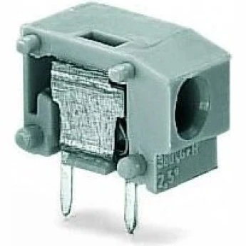 Наборная клемма для печатных плат WAGO PUSH WIRE® шаг 7.5/7.62 мм 1-полюсная 1129821