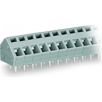 Клемма на печатную плату WAGO CAGE CLAMP® 3-полюсная шаг 5/5.08 мм 1129853