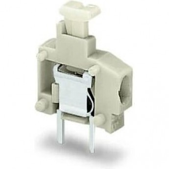 Наборная клемма на печатную плату WAGO Push-in CAGE CLAMP® 1-пол. шаг 3.96 мм 1129897 Наборная клемма на печатную плату WAGO Push-in CAGE CLAMP® 1-пол. шаг 3.96 мм 1129897