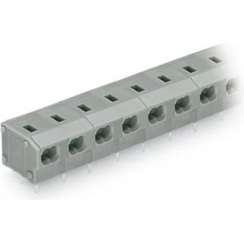 Клеммы для печатных плат WAGO PUSH WIRE® 3-полюсные шаг 7.5/7.62 мм 0.75 мм 1129967