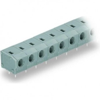 Клемма на печатную плату WAGO PUSH WIRE® 4-полюсная шаг 7.5/7.62 мм 2.50 мм 1129975