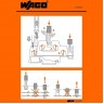 Наклейки для инструкции по использованию для клемм WAGO Серия 280 и 281 1130246