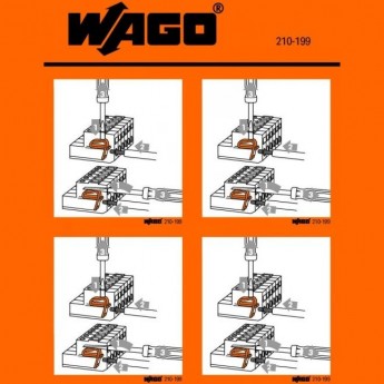 Наклейки для инструкции по использованию WAGO для мультиштекерной системы 1130295 Наклейки для инструкции по использованию WAGO для мультиштекерной системы 1130295