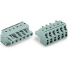 Розетка 2-проводная WAGO MCS MIDI Classic 6-полюсная шаг контактов 7.5 мм 1131251