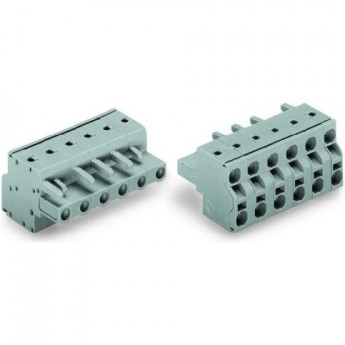 2-проводная розетка WAGO MCS MIDI Classic 7-полюсная шаг 2.5 мм 1131253 2-проводная розетка WAGO MCS MIDI Classic 7-полюсная шаг 2.5 мм 1131253