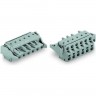 2-проводная розетка с фиксирующим рычагом WAGO MCS MIDI Classic 10-полюсная шаг 2.5 мм 1131260