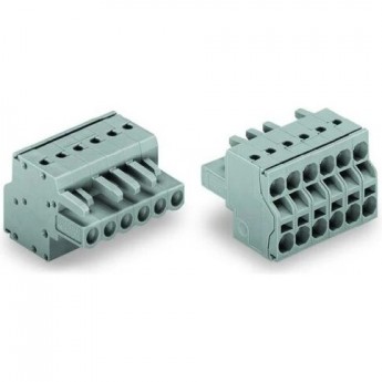 2-проводная розетка WAGO MCS MIDI Classic 3-полюсная шаг контактов 5 мм 1131995 2-проводная розетка WAGO MCS MIDI Classic 3-полюсная шаг контактов 5 мм 1131995