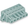 1-проводниковая розетка WAGO MCS MIDI Classic с пружинным зажимом, 8-полюсная, шаг 7.5 мм, 2.5 мм² 1132044