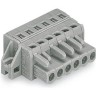 Розетка 1-проводниковая WAGO MCS MIDI Classic с пружинным зажимом, 20-полюсная, шаг контактов 5 мм 1132087