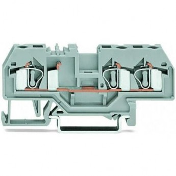 3-проводные проходные клеммы WAGO CAGE CLAMP® 4 мм для DIN-рейки 1132196 3-проводные проходные клеммы WAGO CAGE CLAMP® 4 мм для DIN-рейки 1132196