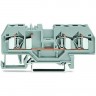 3-проводные проходные клеммы WAGO CAGE CLAMP® 4 мм для DIN-рейки 1132196