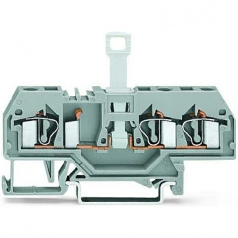 3-проводные клеммы с размыкателем WAGO CAGE CLAMP® для DIN-рейки 35x15 и 35x7.5, 4 мм 1132197 3-проводные клеммы с размыкателем WAGO CAGE CLAMP® для DIN-рейки 35x15 и 35x7.5, 4 мм 1132197