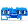 Клеммы проходные 3-проводные WAGO CAGE CLAMP® 4 мм для Ex i на DIN-рейку 1132198