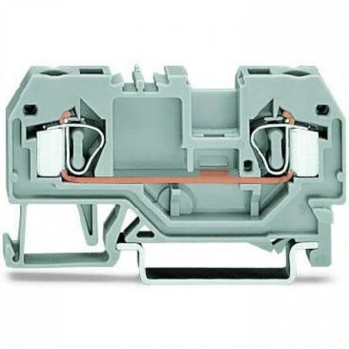 2-проводные проходные клеммы WAGO CAGE CLAMP® 4 мм для DIN-рейки 35x15 и 35x7.5 1132204