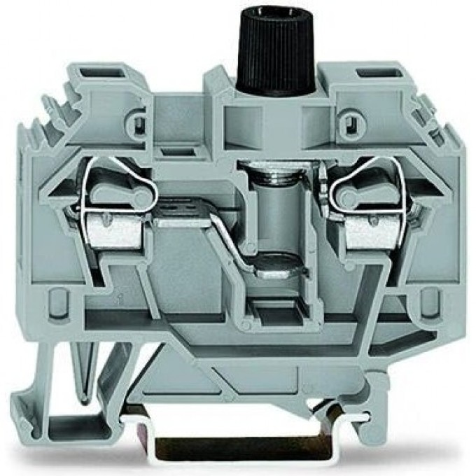 Клеммы с предохранителем WAGO 2-проводные для DIN-рейки 35x15 и 35x7.5 CAGE CLAMP® 6 мм 1132212