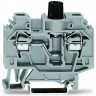 Клеммы с предохранителем WAGO 2-проводные для DIN-рейки 35x15 и 35x7.5 CAGE CLAMP® 6 мм 1132212