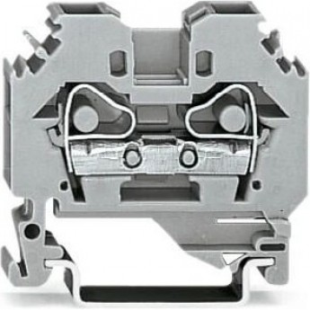 Проходные клеммы WAGO 2-проводные для DIN-рейки CAGE CLAMP® 6 мм 1132218