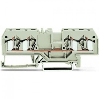 Клеммы проходные WAGO 4-проводные для DIN-рейки Ex e II CAGE CLAMP® 4 мм 1132220 Клеммы проходные WAGO 4-проводные для DIN-рейки Ex e II CAGE CLAMP® 4 мм 1132220