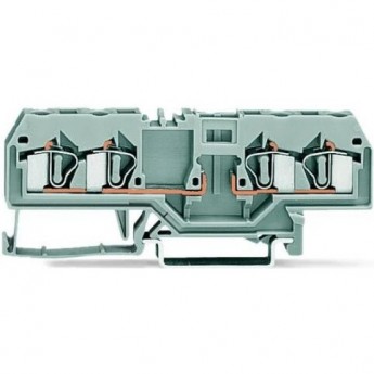 Клеммы базовые 4-проводные WAGO CAGE CLAMP® для DIN-рейки 35x15 и 35x7.5 мм 1132233 Клеммы базовые 4-проводные WAGO CAGE CLAMP® для DIN-рейки 35x15 и 35x7.5 мм 1132233