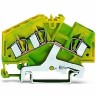 Клеммы заземления WAGO CAGE CLAMP® 3-проводные 4 мм для DIN-рейки Ex e II 1132238