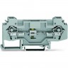 Клеммы с размыкателем / тестовые WAGO CAGE CLAMP® 2-проводные 6.00 мм серые 1132307
