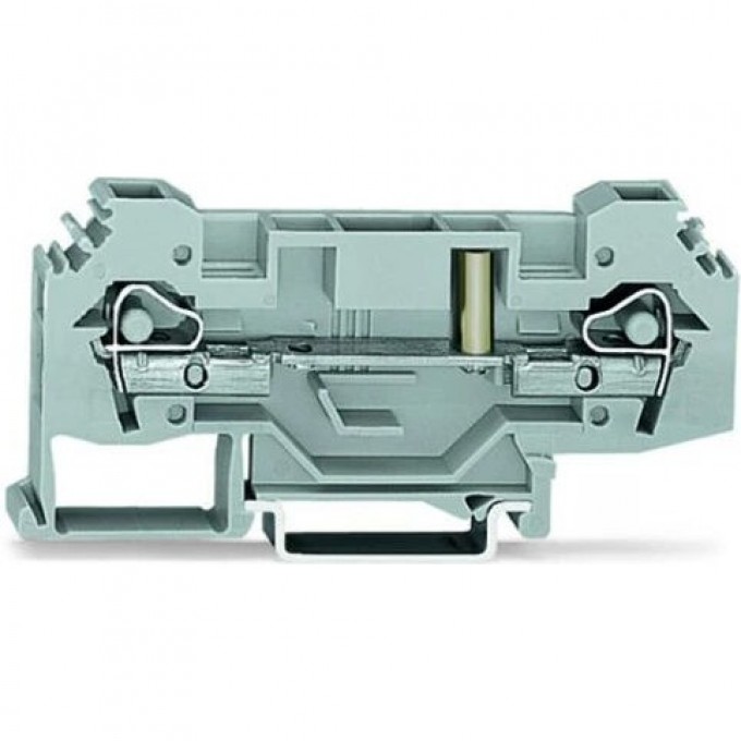Клеммы проходные 2-проводные WAGO CAGE CLAMP® 6 мм для DIN-рейки с тестированием 4 мм 1132308