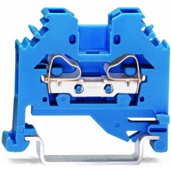 Клеммы проходные WAGO 2-проводные для исполнений Ex i CAGE CLAMP® 4 мм синие 1132372