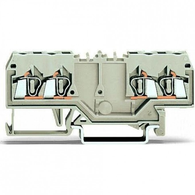 Клеммы двухпотенциальные WAGO CAGE CLAMP® 2.5 мм для DIN-рейки Ex e II 1132377