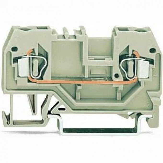 Клеммы проходные 2-проводные WAGO CAGE CLAMP® 2.5 мм для Ex e II 1132380
