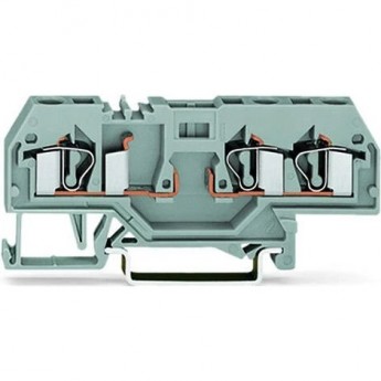 Клеммы базовые 3-проводные WAGO CAGE CLAMP® для DIN-рейки 35 x 15 и 35 x 7.5, 4 мм 1132453 Клеммы базовые 3-проводные WAGO CAGE CLAMP® для DIN-рейки 35 x 15 и 35 x 7.5, 4 мм 1132453