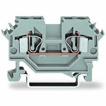 2-проводные проходные клеммы WAGO CAGE CLAMP® 4 мм для DIN-рейки 1132461 2-проводные проходные клеммы WAGO CAGE CLAMP® 4 мм для DIN-рейки 1132461