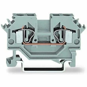 2-проводные проходные клеммы WAGO CAGE CLAMP® 4 мм для DIN-рейки 1132461