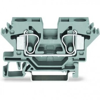 Клеммы проходные 2-проводные WAGO CAGE CLAMP® 10 мм для DIN-рейки синие 1132495 Клеммы проходные 2-проводные WAGO CAGE CLAMP® 10 мм для DIN-рейки синие 1132495