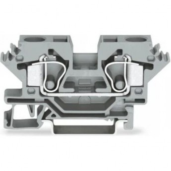 Проходные клеммы WAGO 2-проводные для DIN-рейки 35x15 и 35x7.5 CAGE CLAMP® 10 мм 1132496