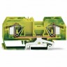 Клеммы с заземлением WAGO CAGE CLAMP® 16 мм 2-проводные для DIN-рейки 35x15 и 35x7.5 1132515