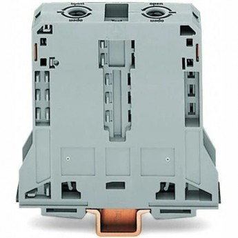Клеммы проходные 2-проводные WAGO POWER CAGE CLAMP 95 мм боковые маркировочные серые 1132584 Клеммы проходные 2-проводные WAGO POWER CAGE CLAMP 95 мм боковые маркировочные серые 1132584