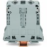 Клеммы проходные 2-проводные WAGO POWER CAGE CLAMP 95 мм боковые маркировочные серые 1132584
