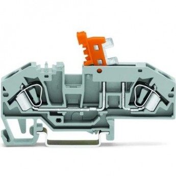 2-проводные клеммы с размыкателем WAGO для DIN-рейки 35x15 и 35x7.5, 3 CAGE CLAMP 6 мм синие 1132605 2-проводные клеммы с размыкателем WAGO для DIN-рейки 35x15 и 35x7.5, 3 CAGE CLAMP 6 мм синие 1132605