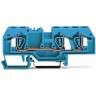 Клеммы проходные 3-проводные WAGO CAGE CLAMP® 6 мм для Ex i на DIN-рейку 1132610