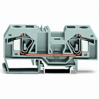 Клеммы проходные 2-проводные WAGO CAGE CLAMP® 16 мм для DIN-рейки 35x15 и 35x7.5 1132687 Клеммы проходные 2-проводные WAGO CAGE CLAMP® 16 мм для DIN-рейки 35x15 и 35x7.5 1132687