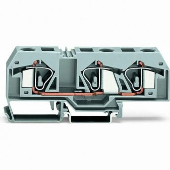 Клеммы проходные 3-проводные WAGO CAGE CLAMP® 16 мм центральная маркировка для DIN-рейки 35 x 15 и 35 x 7,5 1132693 Клеммы проходные 3-проводные WAGO CAGE CLAMP® 16 мм центральная маркировка для DIN-рейки 35 x 15 и 35 x 7,5 1132693