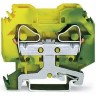 Клемма заземления WAGO CAGE CLAMP® 2-проводная 16 мм для DIN-рейки 1132705
