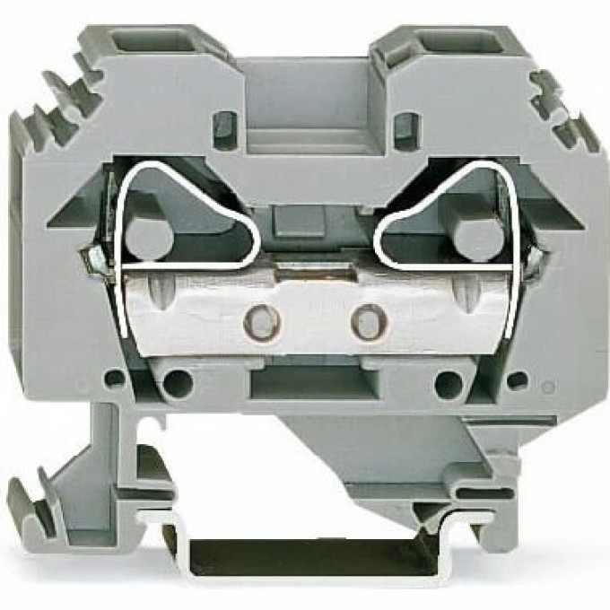 Клеммы проходные 2-проводные WAGO CAGE CLAMP® 16 мм для DIN-рейки 1132706
