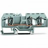 Проходные клеммы WAGO 3-проводные Ex e II CAGE CLAMP 6 мм для DIN-рейки 1132708