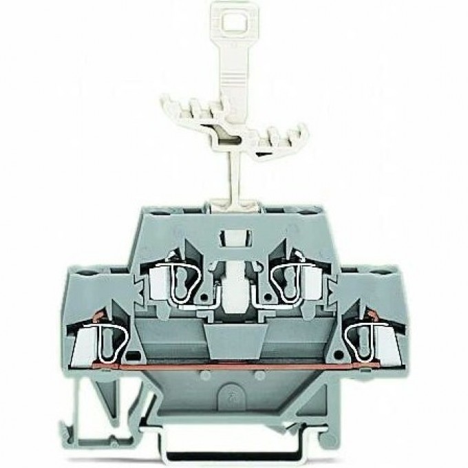 Двухуровневые клеммы для DIN-рейки WAGO CAGE CLAMP® 2.5 мм 1132822